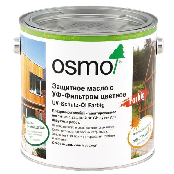 Osmo (Germany), Защитное масло с УФ-фильтром Экстра UV-Schutz-ÖL Extra, для наружных работ с биоцидами 426 Лиственница (2,5 л)
