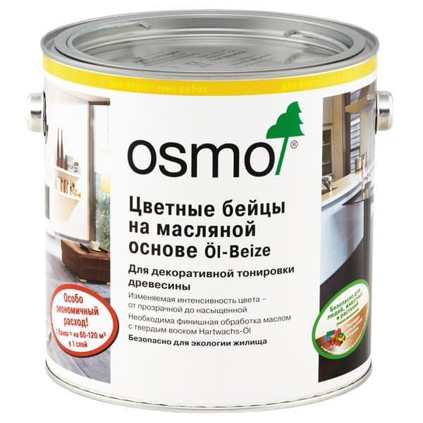 Osmo (Germany), Цветные бейцы на масляной основе ÖL-BEIZE 3590 (0,125 л)